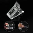 thumbnail image 4 of cueiha 10 Pcs Nail Tip Clips, Nail Tip Clips Polygel, Transparent Nail Clips, 4 of 5
