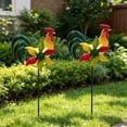 thumbnail image 4 of Outdoor Courtyard Iron Windmill Ornaments Three Story Rotating Garden Home Decor Small Courtyard Villa Decorations, 4 of 5