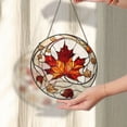 thumbnail image 5 of Golden Anniversary Tree of Life Suncatcher, 50th Wedding Window Hanging, Gift for Parents or Grandparents, 5 of 5