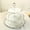 Antique, variant on Efavormart 4-Tier Half Moon White Plastic Cake Dessert Stand, 4-Shelf Cupcake Display - 17" Tall