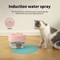 thumbnail image 5 of MASBRILL Cat Water Fountain, 1000mAh Battery, 1L Automatic Pet Drinking Fountain, Pink, 5 of 9