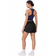 thumbnail image 2 of Shorts PINSPARK de cintura alta para running y gimnasio con 2 bolsillos con cierre, 2 of 5