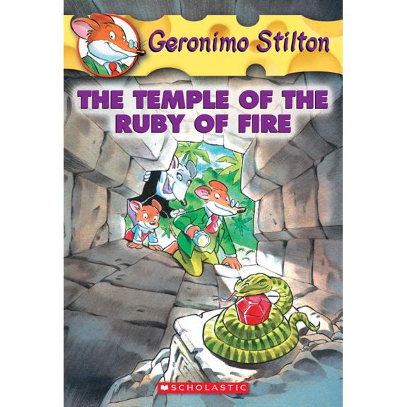 Geronimo Stilton: Geronimo Stilton #14: The Temple of the Ruby of Fire, Volume 14 (Paperback)
