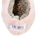 thumbnail image 2 of Women's Animal Footsie Slippers - Cat Nap - Large, 2 of 3