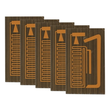 5pcs Cell Phone Booster Portable Cell Phone Signal Booster Rectangle Mobile Phone Enhancement Sticker Signal Patch Cell Phone Booster Chip for Enhance Cell Phone Rose Gold Tone