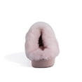 thumbnail image 3 of Aus Wooli Australia Unisex Sheepskin Wool Sydney Slippers - Pale PInk, 3 of 8
