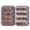Black, variant on Yihuala Fly Fishing Fly Hooks Dry Wet Nymphs Streamers for Trout Salmon Grayling Fishing with Fly Box