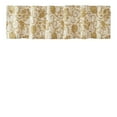 thumbnail image 2 of VHC Brands Dorset Navy Floral Light Filtering Kitchen Valances Curtain, 16 x 16 in, 2 of 11