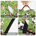 thumbnail image 6 of Green Soccer Comic Pattern Toddler Nap Mats for Kids Preschool,Sleeping Mat Bag or Kids,Toddler Sleeping Bag,Toddler Nap Mat or Daycare, 6 of 6