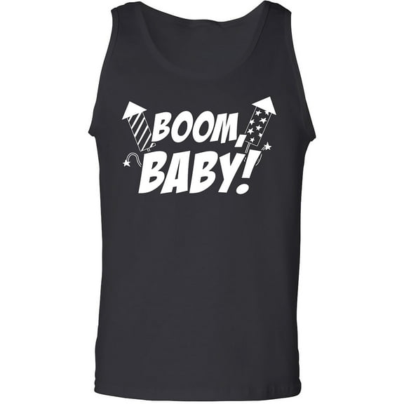 Boom, Baby! Adult Tank Top