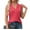 Red, variant on Patlollav Womens Tank Top Under $10, V-Neck Tank Top for Women's Sleeveless Solid Color Basics Casual Tops Pullover T-Shirt