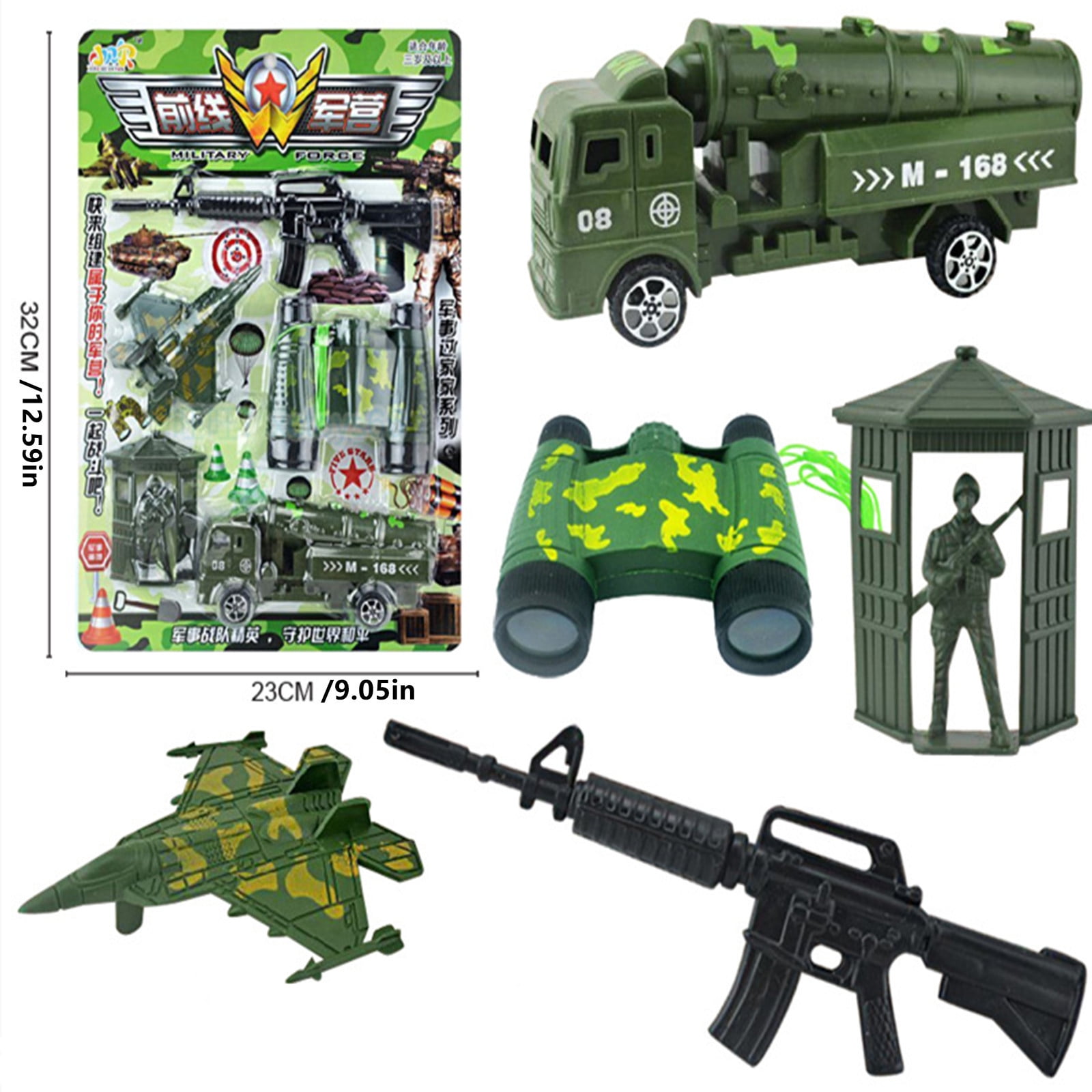 5 Pack Soldier Toys Military Play Set, Army Toys for Boys 3