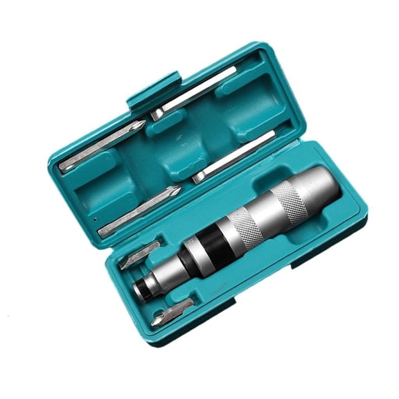 Impact Screwdriver Kit Detachable Head Reversible Direction For Auto Repair And DIY Steel Construction