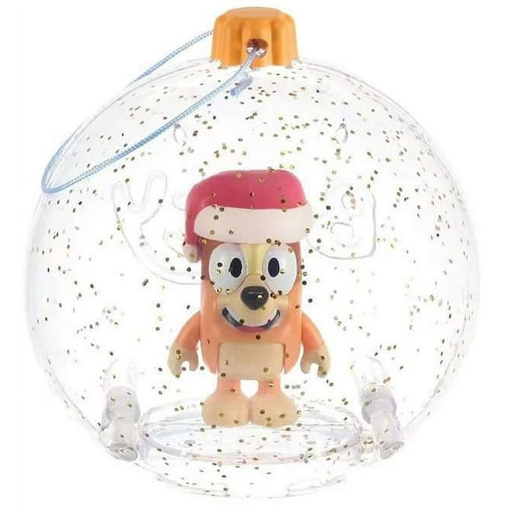 Moose Toys Bluey 2023 Holiday Bingo Toy Ornament, Blue