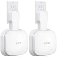 thumbnail image 1 of Soporte de pared para eero Pro 6e/Pro 6, sin cables desordenados, ahorro de espacio, soporte de pared para salida compatible con eero Pro 6e/Pro 6 Mesh Wi-Fi System Extender Router (paquete de 2), 1 of 5