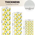 thumbnail image 4 of Yellow Lemon Fruit Slices White Pattern Kitchen Rugs Sets Of 3,Kitchen Runner Rugs Non Skid Washable,Decorative Kitchen Floor Mats for Kitchen,Sink,Laundry,17"x30"+ 17"x47" + 17"x59", 4 of 6