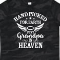thumbnail image 4 of Inktastic Handpicked for Earth by My Grandpa in Heaven Angel Wings Boys or Girls Toddler T-Shirt, 4 of 5