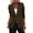 Coffee, variant on Women's Spring Fall Business Casual Blazers Long Sleeve Notch Lapel Trendy Work Office Blazer Jackets Outerwear