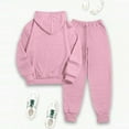 thumbnail image 4 of Sweat Sets for Women Two Piece Hoodie Sweatshirt Jogger Pants Lounge Sets Fall Outfits Vacation Outfits, 4 of 7