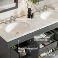 Eviva Elitist Stamford 72 inch Gray Solid Wood Bathroom Vanity ...