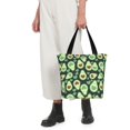 thumbnail image 5 of Pofeuu Avocado Heart Print Women Fashion Shoulder Handbags Top Handle Satchel Bags Tote Shoulder Shopping Bag Stylish Canvas Tote Bag, 5 of 6