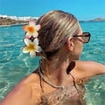 thumbnail image 4 of 6pcs hawaiian sweet flower hair clips blomma, 4 of 5