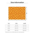 thumbnail image 5 of Yiaed fall retro maple leaf Print Blanket Throw Blanket Soft Cozy Flannel Blanket for Home Bed Sofa Couch Chair-40"x30", 5 of 6