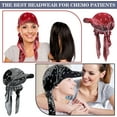 thumbnail image 2 of 4 Pcs Summer Cancer Headwear for Women UV Protection Chemo Head Scarfs Headscarf Outdoor, 2 of 6