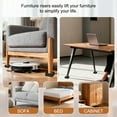thumbnail image 4 of 4 Pack Bed Risers, Square Heavy Duty Stackable Lift Block to 2", Gray, 4 of 6