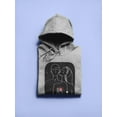 thumbnail image 3 of Couple Silhouettes Hoodie Women -Image by Shutterstock, Female Small, 3 of 4