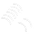 thumbnail image 1 of 8 Pcs Replacement Eyelash Curler Rubber Makeup Tool Pad White, 1 of 3