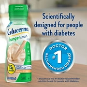 Glucerna Hunger Smart Diabetic Protein Shake, Peaches & Crème, 10-fl-oz Bottle, 6 Count