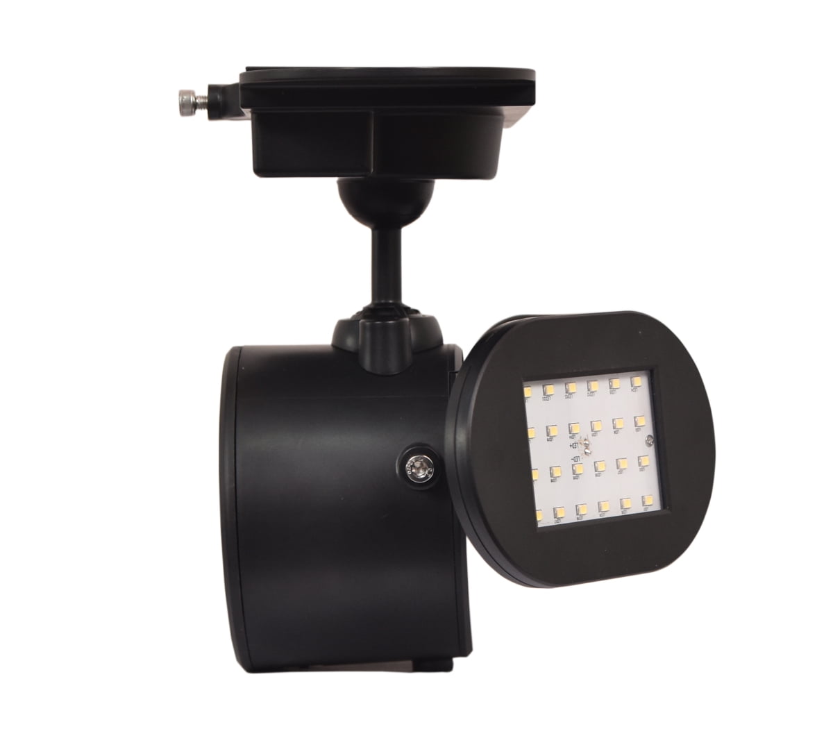 Techko Solar Security Light - Twin Light (with Removable Panel)