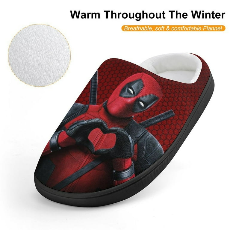 Deadpool house shoes on sale