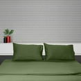 thumbnail image 3 of Egyptian Cotton Sheet Set | Sheet Set Short Queen Size | 4 Piece Sheet Set | Bed Sheet Set | Wrinkle & Fade Resistant | Olive Sheet Set | 600 TC 15 Inch Dp Comfy Bedding Set !!, 3 of 6