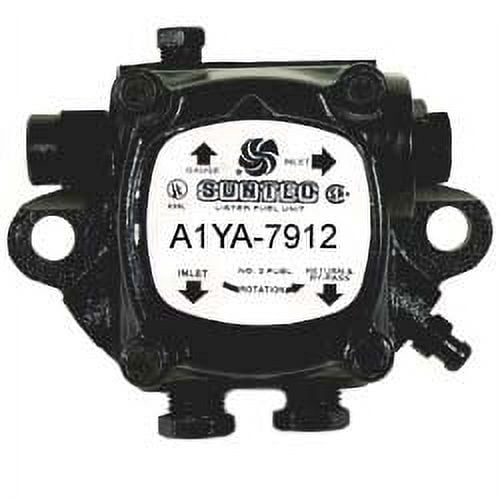 Suntec A1YA7912 Oil Pump (1 Stage-1725 Rpm Rh Rotation) 7 Gph Repl 7 Gph Replaces A1Va7112 A1Va7012