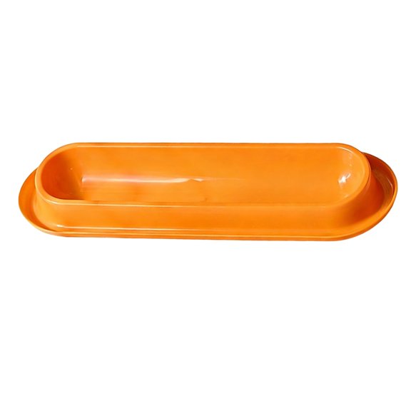 Pet Feeder Station with Tilted Neck Protection, Non-Slip Base Food and Water Bowls for Cats and Dogs, Extended Design for Shared Feeding