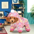 thumbnail image 2 of Pijamas para mascotas, ropa para mascotas de otoño e invierno, traje de salto para mascotas, ropa para perros, apariencia llamativa, 2 of 8
