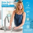thumbnail image 6 of Express Water 5 Stage Home Drinking Reverse Osmosis Water Filter System 100 GPD Membrane - Modern Chrome Faucet - Clear Housing Plus Extra Filters, 6 of 9