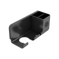 thumbnail image 3 of XSAOP No-Drill Bathroom Organizer Plastic Wall Mount for Hair Dryer and Styling Tools Shower Caddies, Black, 3 of 11