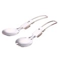 thumbnail image 1 of Tenedor plegable de acero inoxidable Cuchara plegable portátil para exteriores Cuchara Niños adultos Personalidad Cuchara de arroz linda Vajilla de viaje, doblada 4 * 9.2 cm ZefeiWu 8390613046680, 1 of 1