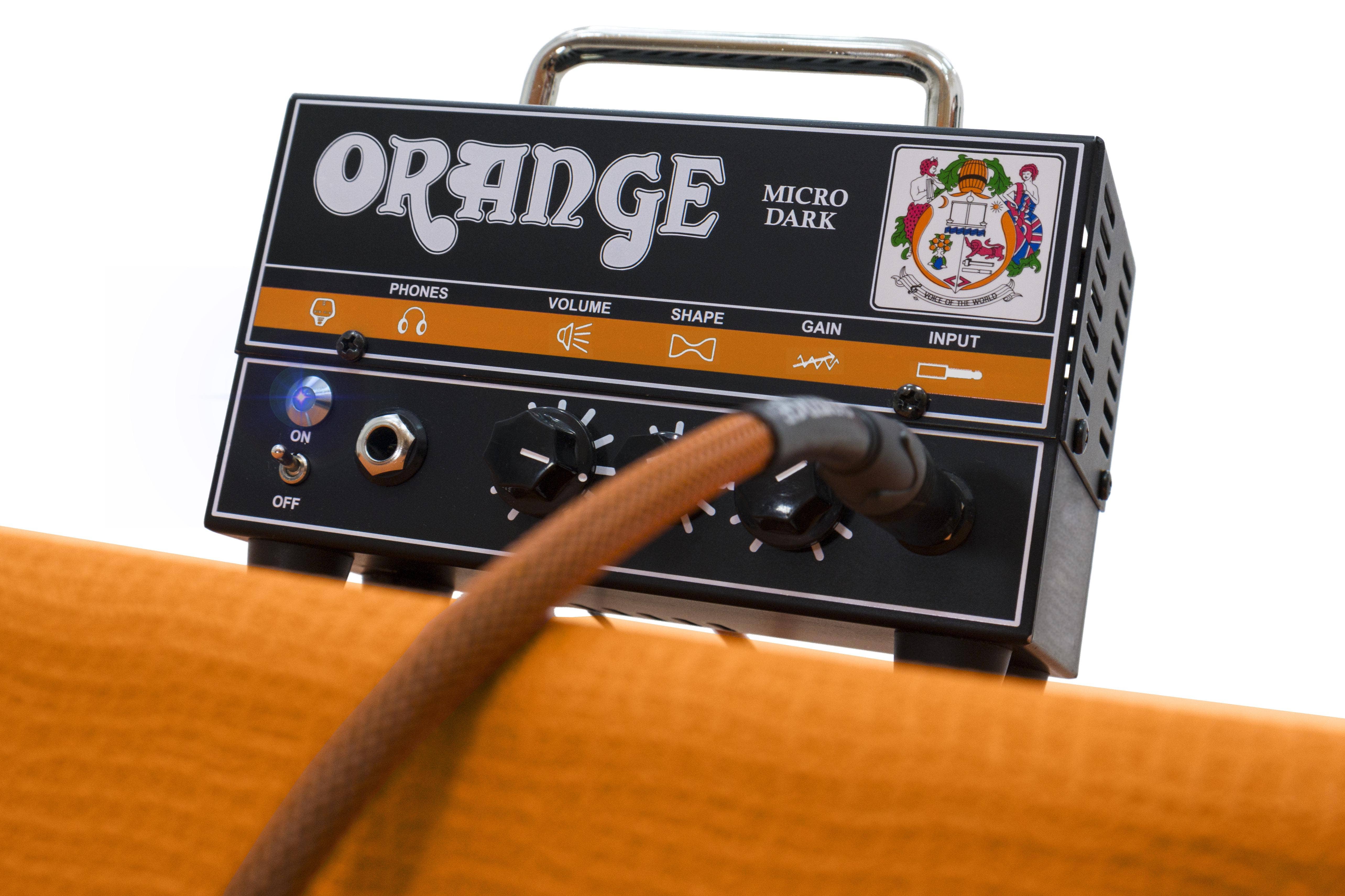 Orange Music Electronic Micro Dark FX Loop 20W Tube Hybrid Amplifier Head
