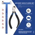 thumbnail image 2 of Perogen Archery Bow String Points Nock Pliers Set T Shape Arrow Bow Square Ruler Tool t, 2 of 5