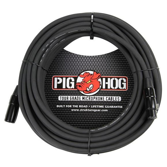 Porc porc PHM50 50 Ft. x 8 mm Porc Haute Performance XLR Câble Microphone