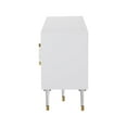 thumbnail image 5 of Meridian Furniture Jive White Lacquer Sideboard / Buffet, 5 of 8