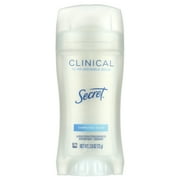Secret Clinical Strength Invisible Solid Antiperspirant and Deodorant, Completely Clean, 2.6 oz