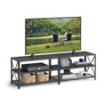 thumbnail image 2 of VASAGLE TV Stand for TV up to 70 Inches, TV Bench, Entertainment Center, 3-Tier TV Console, 2 of 6