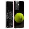 thumbnail image 1 of TalkingCase Slim Phone Case for Samsung Galaxy S21 Ultra 5G, S30 Ultra, (Not S21,S21+), Tennis Ball Print, Lightweight,Flexible,Soft, USA, 1 of 7