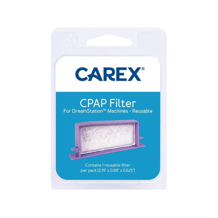 Carex CPAP Filters For Deamstation Machines, Reusable