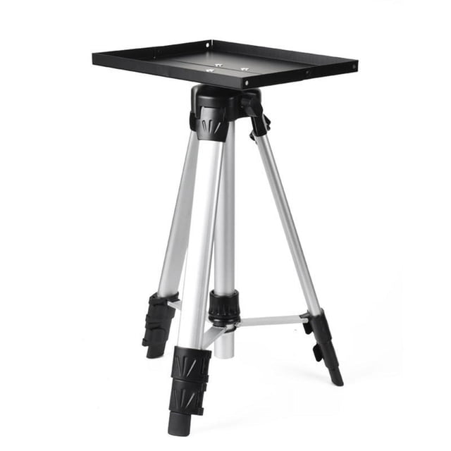 Soporte para proyector, trípode portátil, ajustable, multifuncional, estable, para el hogar, telescópico, mini bandeja de proyección